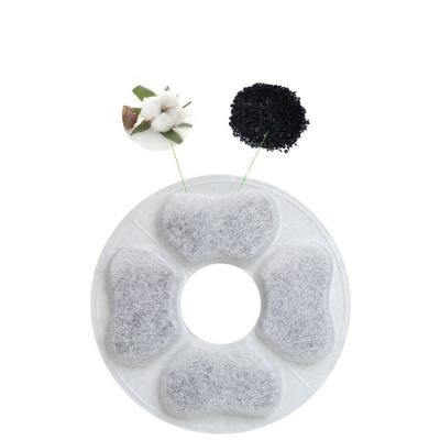 China Non-automatic Coconut Activated Carbon Ion Exchange Resin Pet Water Fountain Filter Replacement for sale