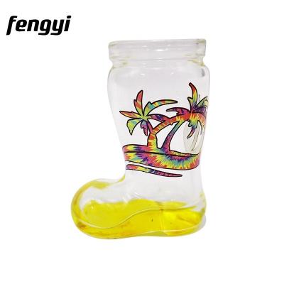 China Sustainable DAS Boot Custom Decorative Beer Glass For Oktoberfest Celebrations for sale