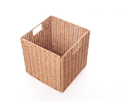 China Sustainable Home Storage And Organization Storage Handwoven Basket for sale