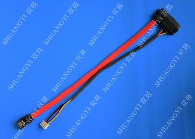 China SATA22P ao cabo distribuidor de corrente do cabo do poder Cable/7+15pin Sata de 7Pin +4Pin à venda