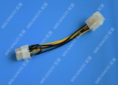 China Flachkabel-Kabelbaum-Versammlung, Energie-Erweiterungs-Kabel 6 Pin PCI Express zu verkaufen