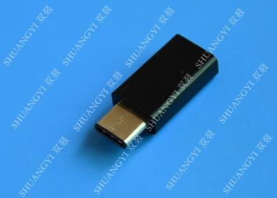 Cina Tipo C micro USB, maschio di USB 3,1 al micro adattatore femminile del caricatore di dati di Pin di USB 5 in vendita