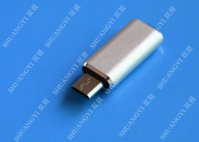 China Tipo varón del USB 3,1 de C al tipo de datos femenino micro del USB velocidad micro del Pin de C USB 5 en venta