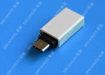 China Type C Male to USB 3.0 A Female Apple Micro USB White With Nickel Plated Connector for sale