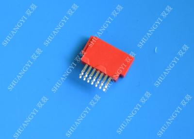 China Hafen-Verbindungsstück des Rot-1.27mm ESATA, Falz-Art männliches ESATA Verbindungsstück der Elektronik- zu verkaufen