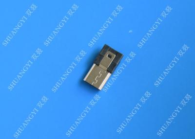 China Wasserdichte Mikro-USB-Verbindungsstück-5P Linie mit doppeltem Auspuff Ende Stecker Straddle-B für Kabel zu verkaufen