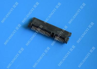 China Vertical Surface Mount PCB Wire To Board Connectors , Natural Resin 1.25 mm Pitch Connector for sale