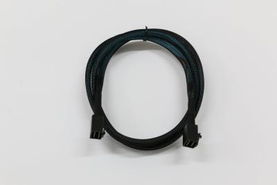 中国 12G Internal Mini SAS HD SFF-8643 to SFF-8643 Cable, with Sideband, 100-Ohm, 1m(3.3ft) 販売のため