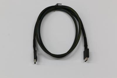 중국 Optimized for High-Speed Data Transfer SFF-8611 4X Dual-Sided SCSI Cable 1000mm Length 판매용