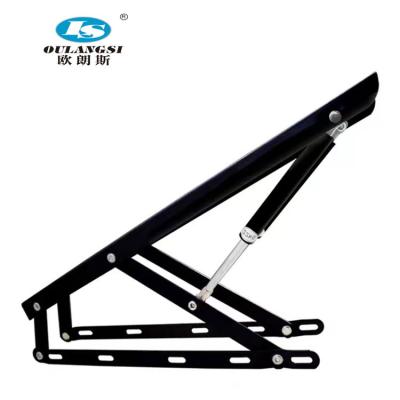 China Professional Hydraulic Cylinder Hinge Bracket Mechanism Bed Folding Sofa Gas Spring Lifter for sale