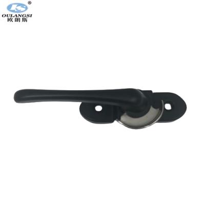 China Modern Hardware Sliding Window Accessories Crescent Lock With Key for sale