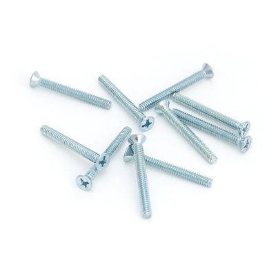 China High Precision Pan Hot Sale Hardware Fasteners Full Thread Countersunk Screw for sale