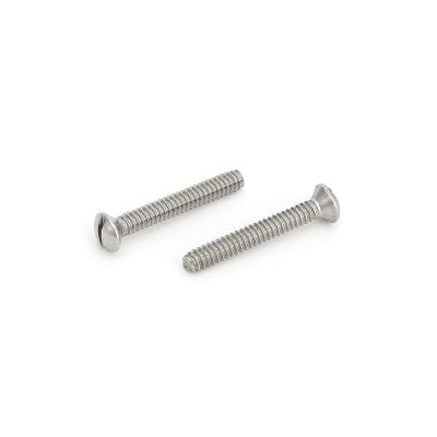 China Hardware Flat Fasteners Corrosion Resistance Full Threaded Screws For Machine for sale