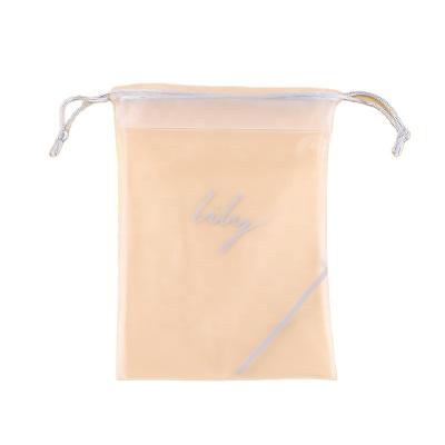 China Reusable Reusable Recyclable BSCI String Clear Drawstring Bag From ISO Sedex FAMA Recyclable Custom Daily Use TPU for sale