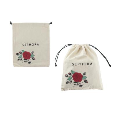 China Anti dust ; Wholesale Storage ISO Sedex FAMA Cotton Muslin Canvas Drawstring Bag BSCI Logo Dustproof Travel Drawstring Bag Custom Made for sale