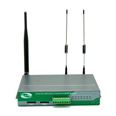 China H720 dual openwrt RS232/485 GPS DIO VPN sim 4g lte modem router industrial load balancing for sale