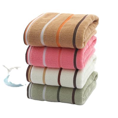 China Sustainable Cotton Custom Support Soft And Breathable Towels For Household for sale