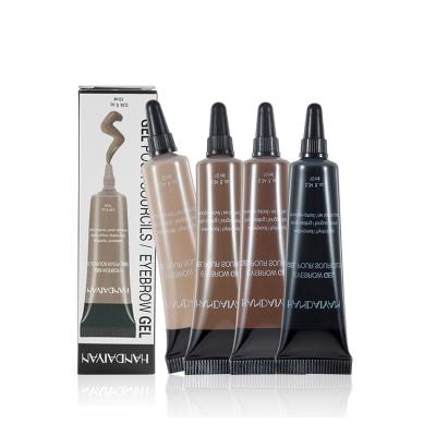 China HANDAIYAN Vegan 6 Colors Eyebrow Waterproof Gel Setting Long Lasting Waterproof Tinted Eyebrow Styling Gel for sale