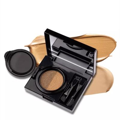 China OEM Private Label 2 Color Waterproof Liquid Air Cushion Long Lasting Cream Eyebrow Powder for sale