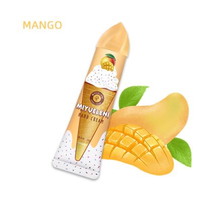 China Wholesale Mini Vegan Organic Natural Lotion Nourishing Whitening Anti Aging Moisturizing Fruit Mango Hand Cream for sale