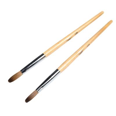 China NAIL 2022 Huamulan high quality nail art detail brush professional nail art brush recycled nylon for sale