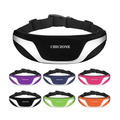 China Practical High Quality Water Proof Outdoor Sport Running Waterproof Zipper Waist Bag for sale