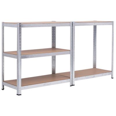 China Majestic Corrosion Protection Dowell Garage 175kg Adjustable Boltless Shelving Unit With E1 MDF Board for sale