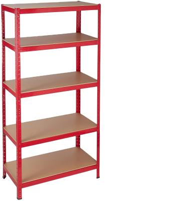 China Home Storage Shelving Metal Steel Storage 5 Tier Shelf Rack Wooden Shelves for sale