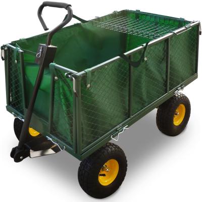 China Tools transport trolley garden trolley garden cart loading600kg for sale