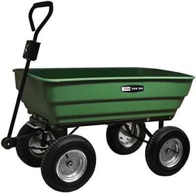 China Heavy Duty Garden Tools Tipping Truck Barrow Tipper Tipper Cart Carrier 125L for sale