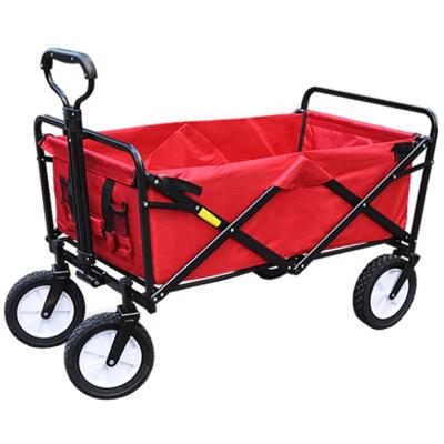 China Tools Dowell Hot Sale Camping Folding Wagon With Colorful Fabric for sale