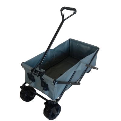 China Durable Folding Big Wheel Folding Cart Garden Tool Cart Folding Cart Garden Cart for sale