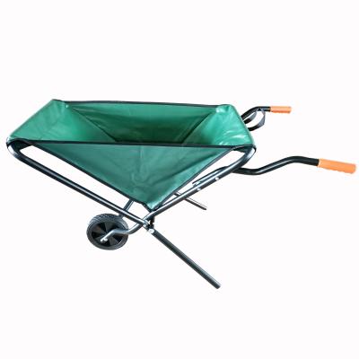 China Tools Folding Foldable Wheel Barrow Wheel Barrow Cloth Wheel Barrow Whee for sale