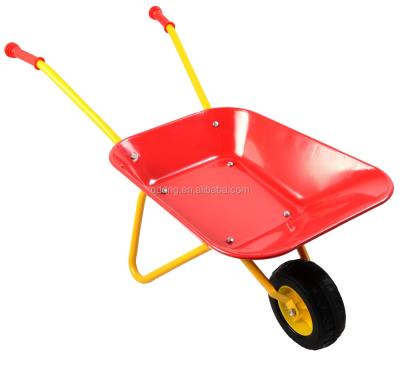 China Children wheel barrow, kids wheel barrow, metal WB0102 for sale