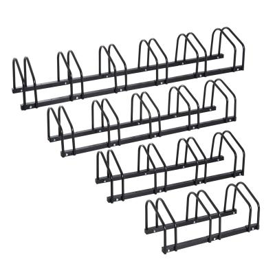 China Free Combination Bike Parking Rack Locking Outdoor Storage Rack Floor Wall Mount Rack for sale