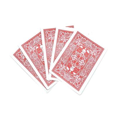 China Standard Size Classic Paper Game Manufacturer Customized Plastic Custom Cards for sale