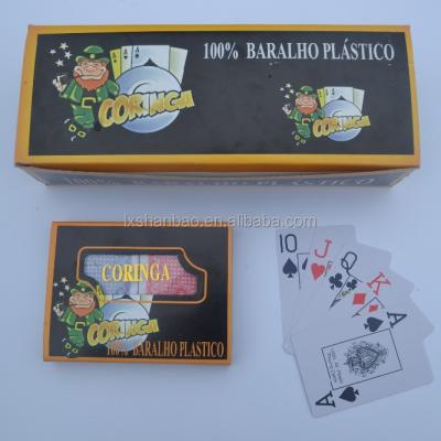 China 100% Washable Plastic Gift Playing Cards Poker for sale