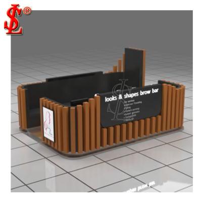 China Retail Modern Shopping Mall Eyebrow Threading Kiosk Design For Shopping Mall Kiosk for sale