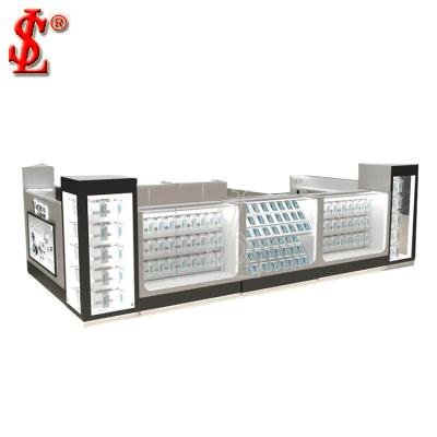 China Display furniture for mobile phone kiosk retail mobile phone accessories kiosk for sale for sale