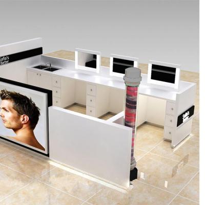 China Barber Hair Salon Shop Design Showcase Furniture Barber Hair Salon Shop Furniture Design for sale