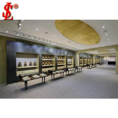 China Show Jewelry Showcase Furniture Fashion Jewelry Display Showcase Furniture For Jewelry Shop Store Showroom for sale