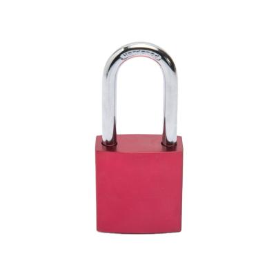 China Chrome Plated Lock Core Corrosion Resistance Safety Steel Short Shackle Aluminum Padlock for sale