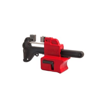 China easy to use & perfect tool for securing valve handles in rest position standard size durable universal polypropylene adjustable ball valve lockout for sale