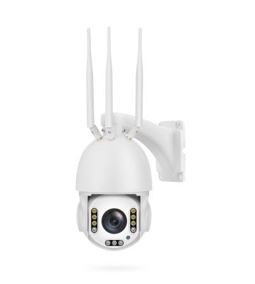 China 20X speed built-in automatic optical zoom dome camera wireless security 4g wifi siren IP camera for sale