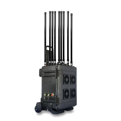 China AC DC Powered Drone Jamming Defense System With Wide Frequency Range Up To 1km Jamming Distance for sale