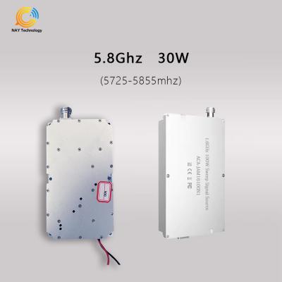 Cina 5W 10W Drone Jamming Module con copertura a 360 gradi Pulse Sweep Modes Sinus Wave Signal in vendita