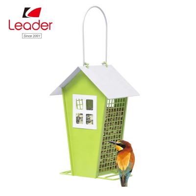 China Sustainable Wholesale Outdoor Bird House Feeder Backyard And Patio Decor Cast Iron Bird Feeder for sale