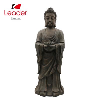 China China Factory Supply 91cm Tall Polyresin Standing Buddha Statue Giant Buddha Statue for sale