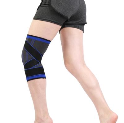 China Basketball Compression Kneepads Work Basketball Volleyball Running Kneepad Elastic Springs Support for sale