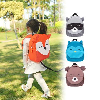 China 2020 Waterproof New Safety Toddler Backpack,Kids Waterproof School Backpack With Chest Buckle,Animal Bowl Schoolbag Carry Bag for sale